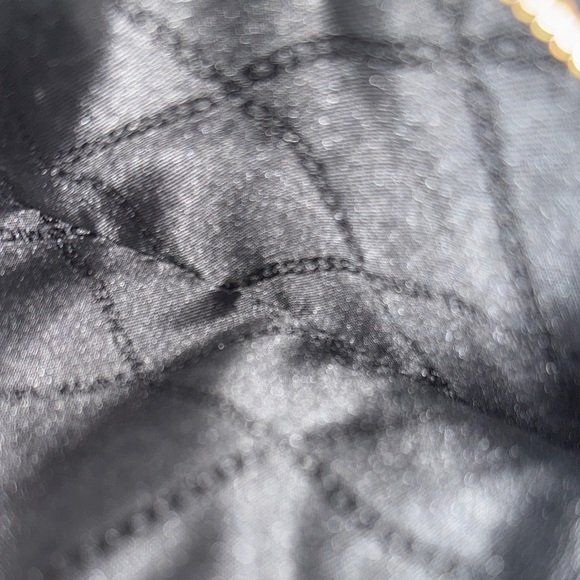 Michael Kors Black Leather Zip Wallet with Gold Stud Detail - Picture 4 of 5